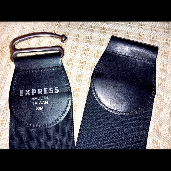 🖤EXPRESS Vintage 90’s Black belt - Picture 8 of 16